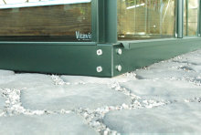 Stålsockel 1300 Grön 1,3 m² Vitavia